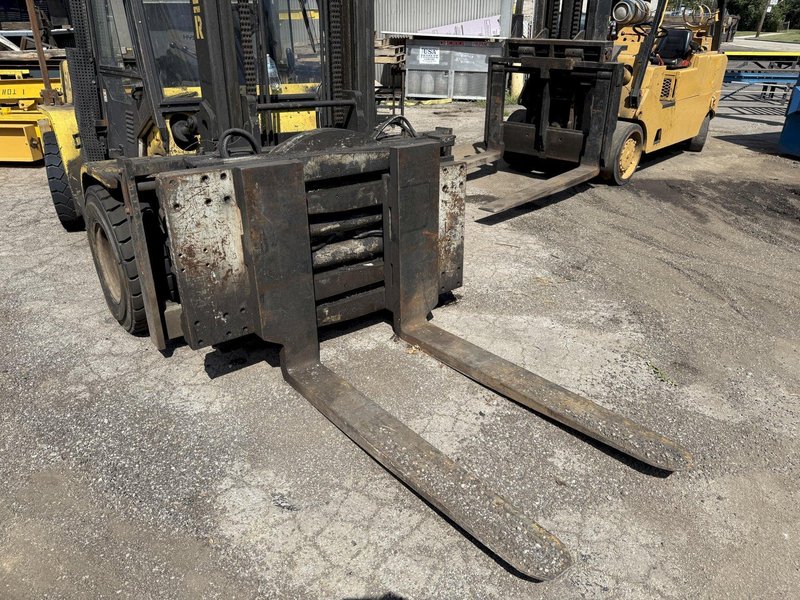 15,500 LBS HYSTER MODEL #H155 XL2 YARD FORKLIFT: STOCK #23610