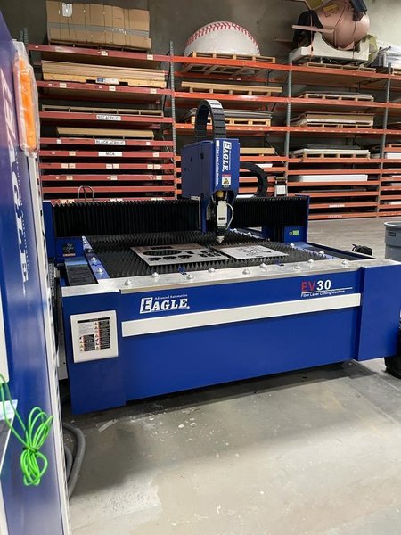 4,000 Watt Eagle EV-30 Fiber Maxphotonics Laser Cutting Machine, 2026 – New with Warranty, 5′ x 10′ Table
