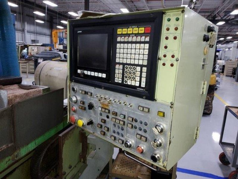 OKUMA MODEL #GA-34N CNC CYLINDRICAL GRINDER W/ TOOLING, MIST COLLECTOR &amp; FILTER: YOBRO #26469