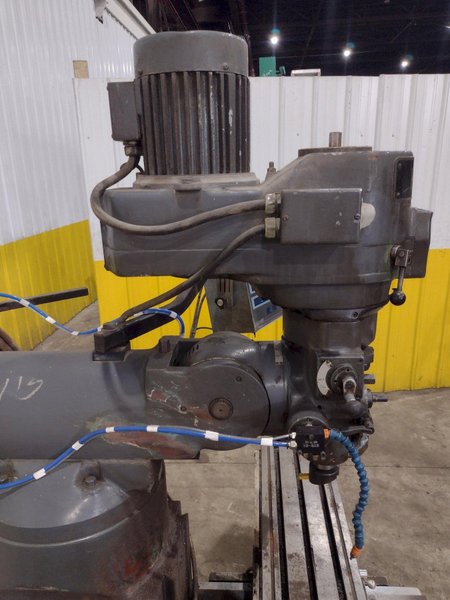2 HP DOALL MODEL @PM-200V RAM TYPE VERTICAL MILL WITH POWER FEED &amp; DRO: STOCK #22880