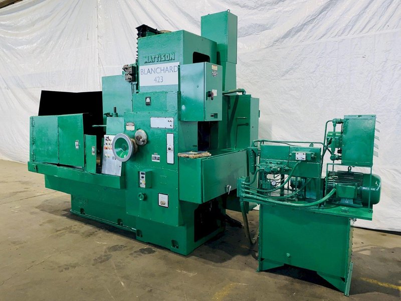 42" MATTISON ROTARY SURFACE  GRINDER: STOCK #74728