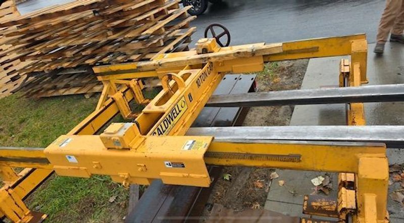 10 TON X 8' X 72" WIDE CALDWELL SHEET LIFTER STOCK# 4178