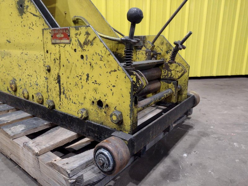 1,200 LB X 10" ROWE MODEL #810 MOTORIZED COIL CRADLE: STOCK #20254