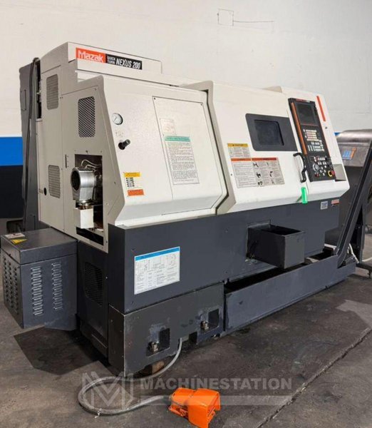 Mazak QTN 200 CNC Turning Center – 8″ Chuck Tool Presetter Tailstock Lathe