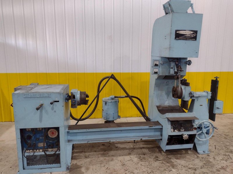 24" X 60" PETERSON MODEL 996 CRANKWELD SHAFT WELDING LATHE: STOCK #21244