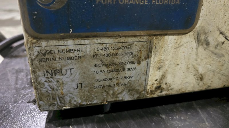 7.5KW Jenzano Induction Wire Heater - 2 of 2