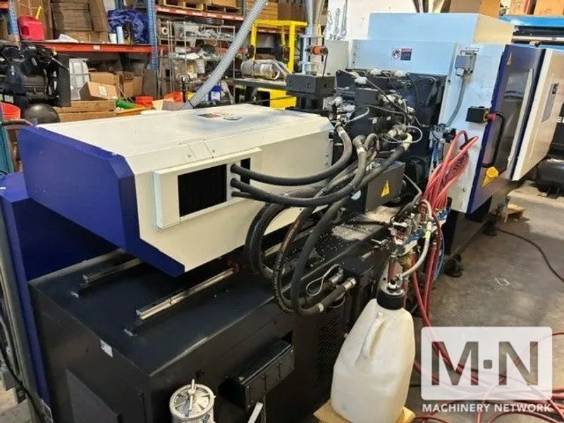 135 TON 6.8 OZ HAITIAN MODEL MA1200III-400 INJHECTION MOLDING MACHINE MFG 2021  LOW HOURS