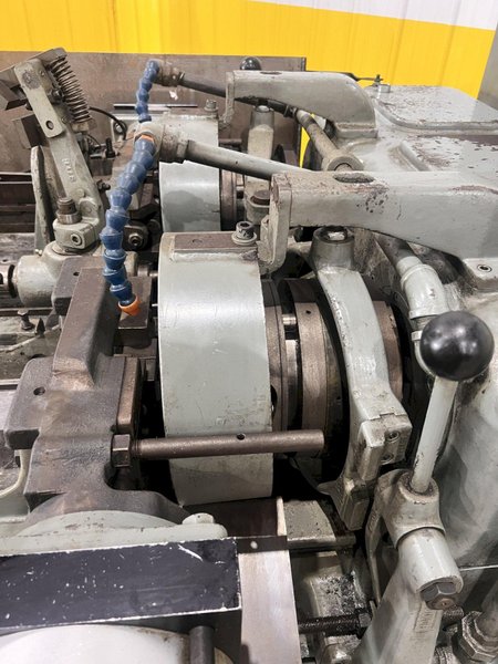 1.25" LANDIS MODEL 10T AUTOMATIC DOUBLE SPINDLE PIPE &amp; BOLT THREADER: STOCK #20854