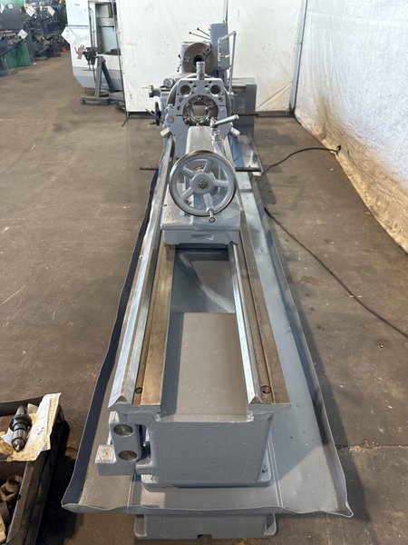 24" X 168" TOS TRENCIN SN55U ENGINE LATHE. STOCK # 0561325.
