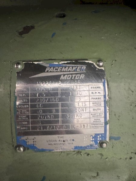 17" x 54" CINCINNATI 17 HYDRASHIFT ENGINE LATHE. STOCK # 0555025.
