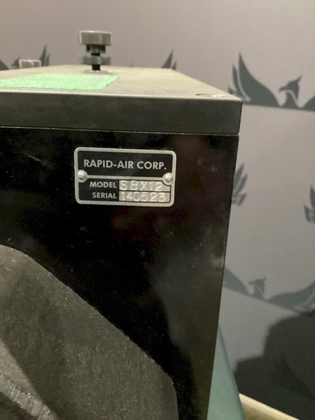 RAPID AIR SBX12 0.004″ – 0.060″ Sheet and Strip Straightener USED