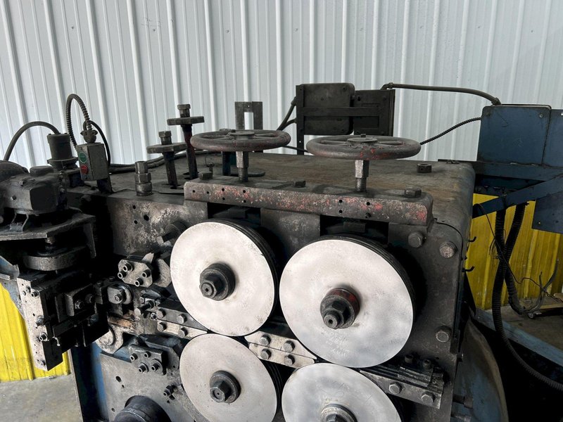 .313" X 4.63" TORRINGTON MODEL #W13A WIRE SPRING COILER / COIL MAKING MACHINE: STOCK #18807