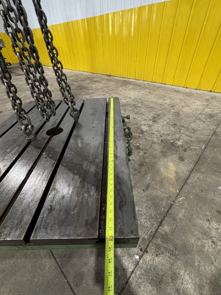 36" X 48" GIDDINGS &amp; LEWIS AIR LIFT ROTARY TABLE: STOCK #23588