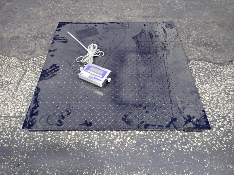Industrial Scales  5000 Lbs / 48" X 48" Digital Floor Scale  - Lp760-4x4