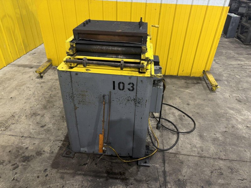 20" X .160" DURANT MODEL #HD-20 MOTORIZED COIL LEVELER STRAIGHTENER: STOCK #23244