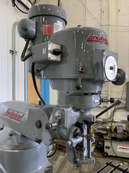 BRIDGEPORT VERTICAL MILL: STOCK #80632