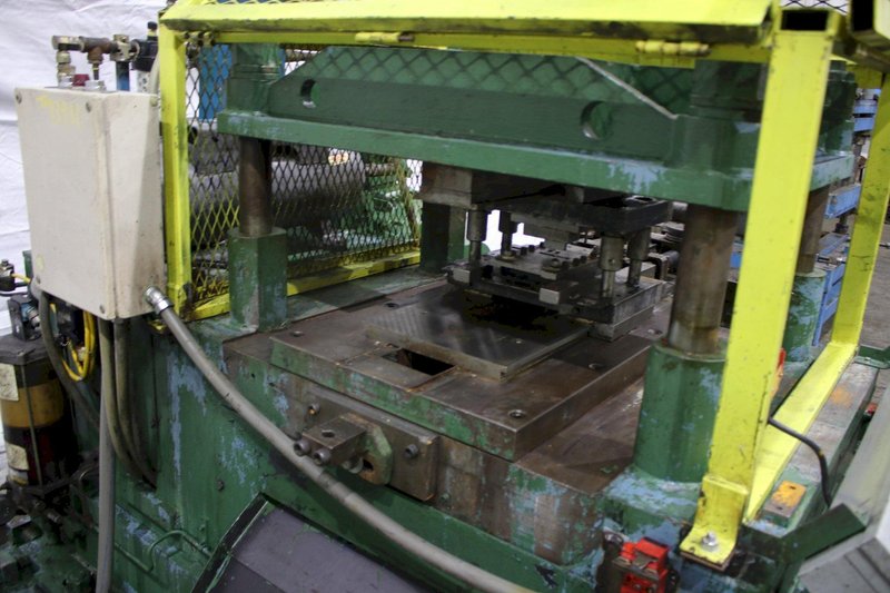 60 TON TISHKEN  4 POST CUTOFF PRESS: STOCK #73911