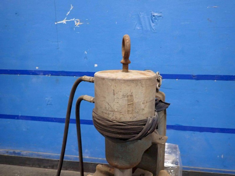 50 TON WA WHITNEY PORTABLE SINGLE END PUNCH: STOCK #79003