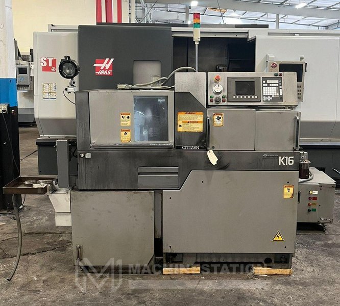 Citizen Cincom K16 VIIP CNC Swiss Type Automatic Lathe