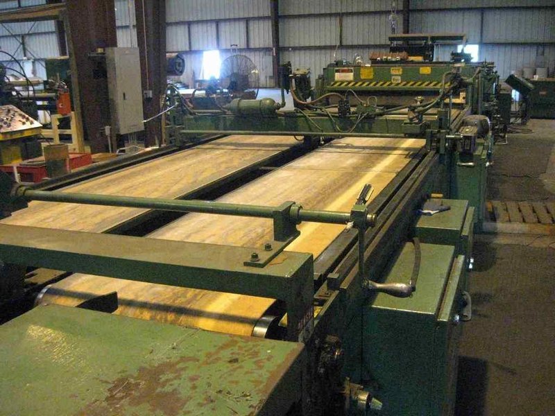 60" x 0.075" x 20,000# Rowe Cut To Length Line