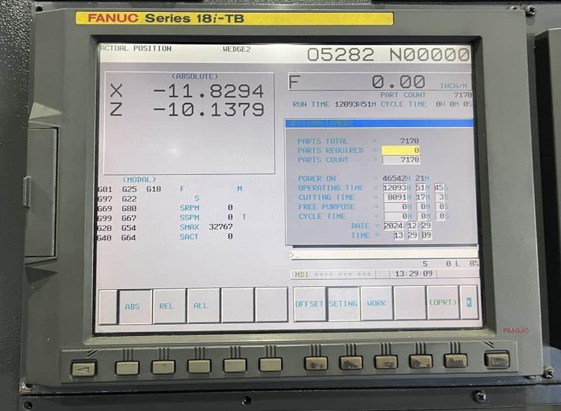 Hwacheon Hi-Tech 700 CNC Turning Center – Lathe