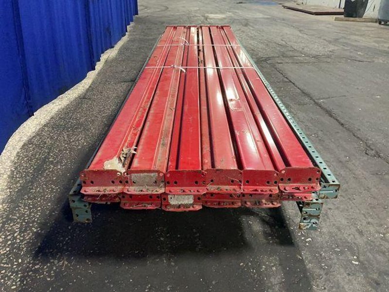 42” X 144” Pallet Racking - Teardrop