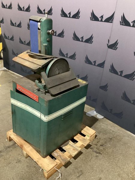 POWERMATIC 30A DISC &amp; BELT SANDER USED