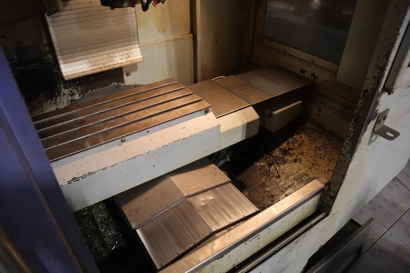 Sharp Model SV-2412 3-Axis CNC Machining Center, 8K Spindle, Coolant Pump and Tank- Auction Item