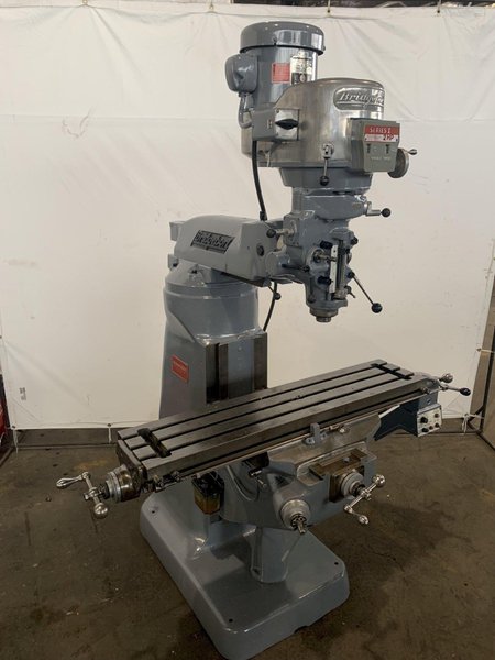 2 HP BRIDGEPORT SERIES 1 VERTICAL MILL. STOCK # 0312323