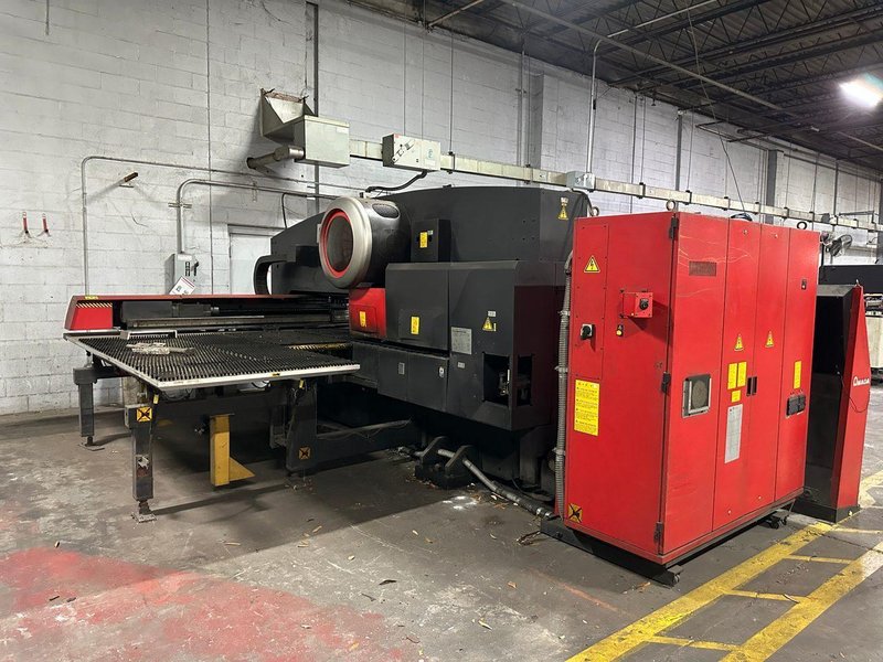 22 Ton Amada EM 2510NT CNC Turret Punch, 2004