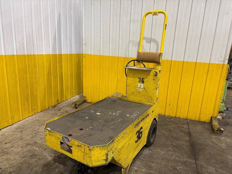 36 VOLT CUSHMAN MODEL #898361 STOCK CHASER/TUGGER CART: YOBRO #24657