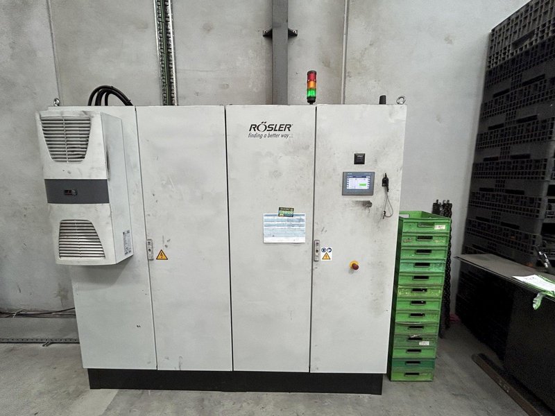ROSSLERRMBD 500/4 SHOT BLAST UNIT W/ DONALNDSON DFE19 DUST COLLECTOR (NEW 2022)