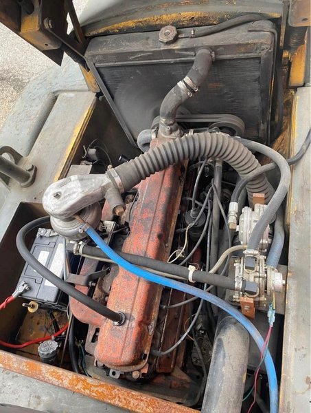 15,000lbs hyster pneumatic fork truck #3379
