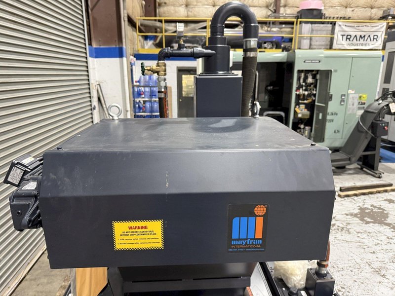 Mayfran MagSep Makino A81NX CNC Magnetic Scraper Chip Conveyor