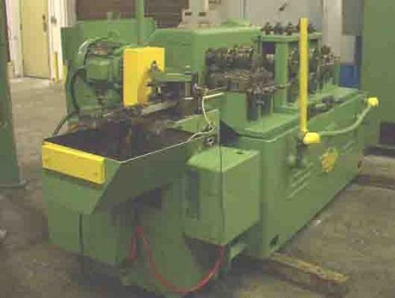 USED 6"(152mm) x 3 1/2"(89mm) TISHKEN STR-30-002-HWA WIRE FLATTENING &amp; CUTOFF