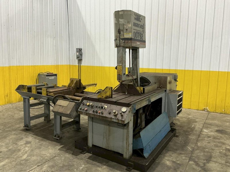 18" x 22" MARVEL MODEL #MV460 PC/1 VERTICAL FULL AUTOMATIC BANDSAW: YOBRO #25868