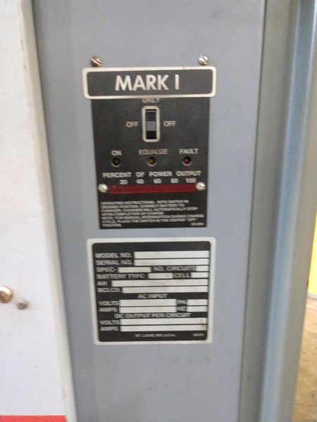 24 VOLT DC PRECISION ELECTRIC BATTERY CHARGER: STOCK 11926