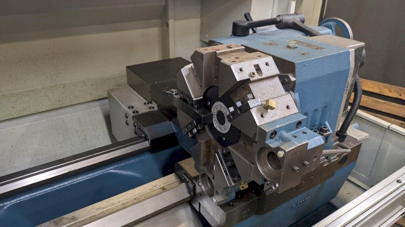 Romi 60" m20 CNC lathe 2005 with turret S#002-089905-404
