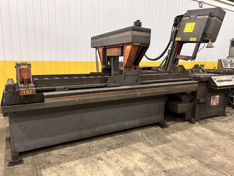 20" x 24" HEM MODEL #VT-125HA-1-SS SMART-SAW AUTOMATIC VERTICAL BAND SAW WITH NESTING: YOBRO #24105