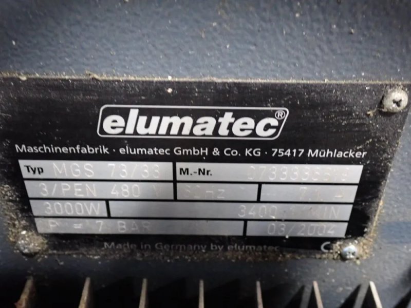 Elumatec 15" Blade Miter Saw - Mgs 73/33