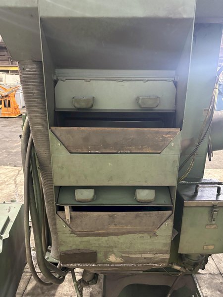 36" X 72" GOFF MODEL #3672D SPINNER HANGER SHOT BLAST CLEANING SYSTEM, NEW 2006: STOCK #22470
