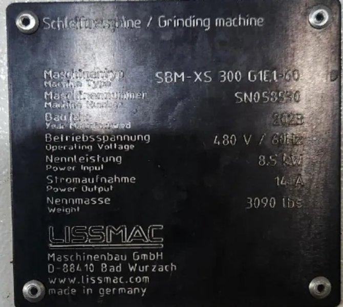 Lissmac Sbm-xs G1s2 - Sbm-xs G1s2