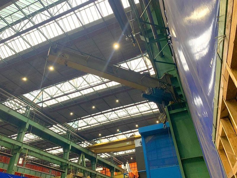 Demag jib crane - 3 ton