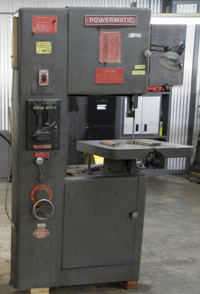 POWERMATIC BAND SAW STOCK # 3116