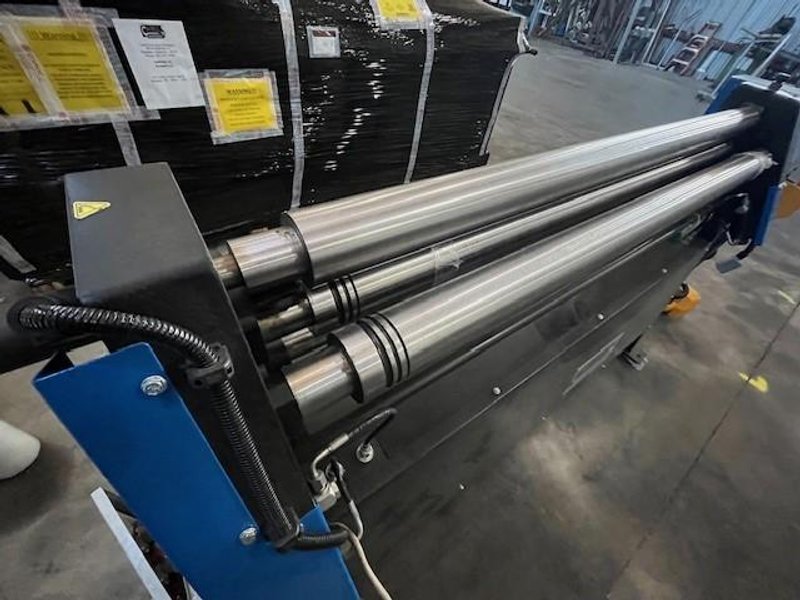 3.54" Diameter x 60", NEW Carell Power Bending Roll Initial Pinch - Model HRM 1550 x 90