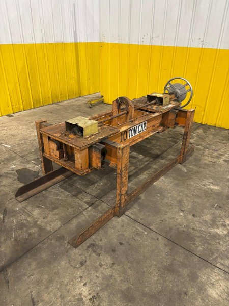 20,000 LBS X 56" WIDE BUSHMAN MODEL 5500 CRANE MOUNT SHEET LIFTER: YOBRO #24467