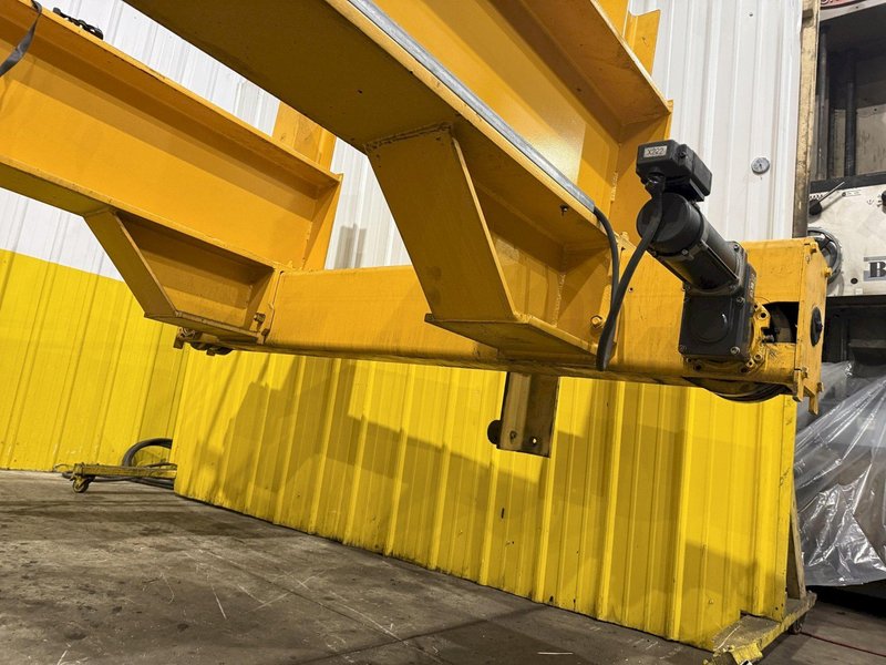 7.5 TON x 48'-9'' x KONE CRANES FREE STANDING CRANE SYSTEM, COMPLETE WITH 140' RUNWAY BEAMS AND UPRIGHTS: YOBRO #24534