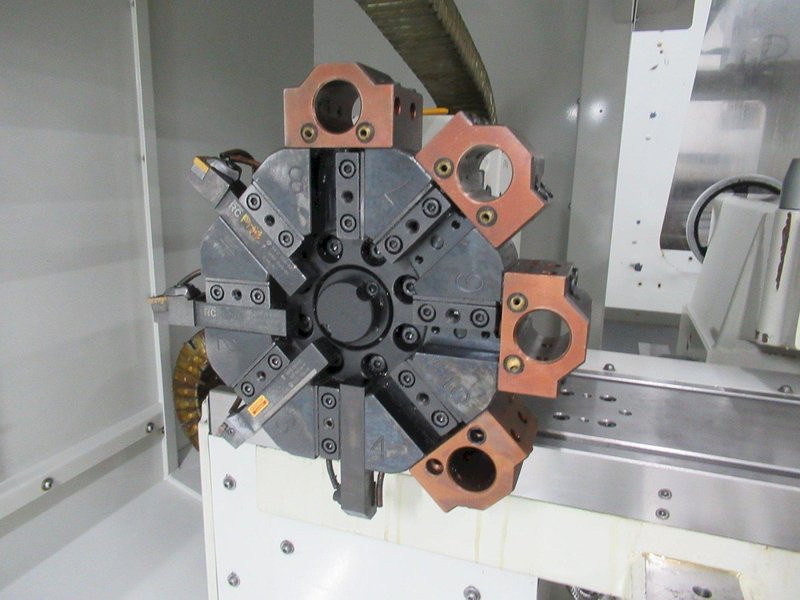 Milltronics ML18/60 2-Axis Combination Lathe, 8 Station Turret, Tailstock