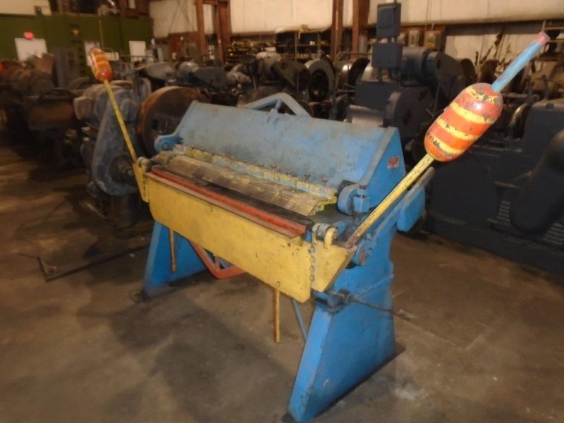 14 Ga x 4 ft., Used Chicago Box &amp; Pan Brake Model BPO 414-6