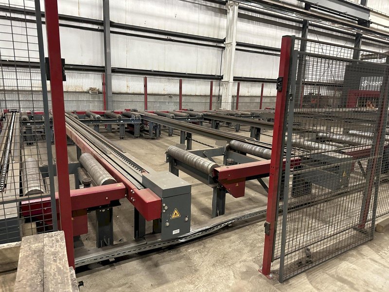 41" X 18" VOORTMAN BEAM LINE, VB1050 SAW,  V630DRILL &amp; V808 PLASMA COPER ROBOT, NEW 2016: STOCK 20792